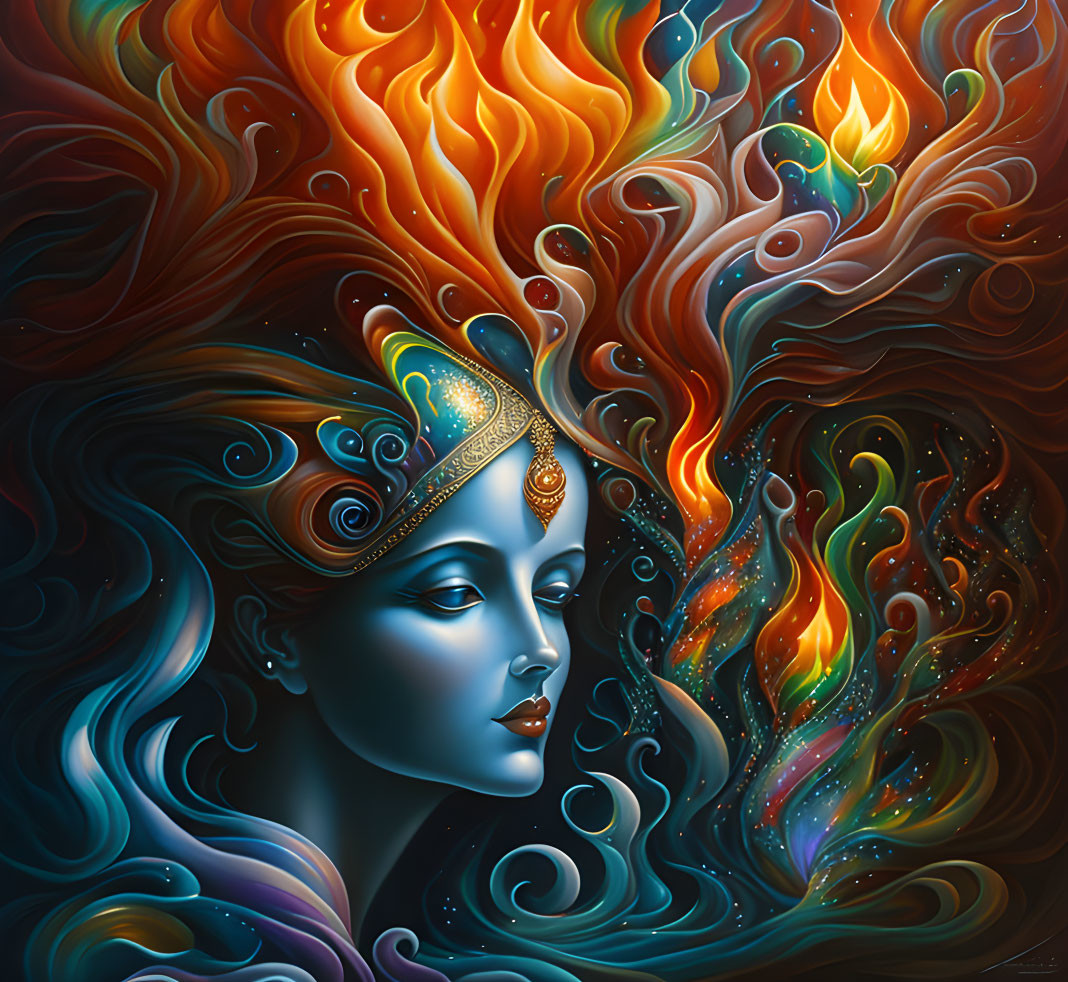 goddess of the flame