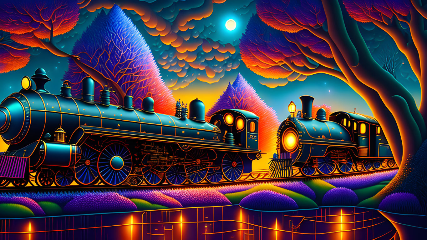 steam train to cyberspace