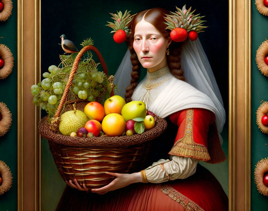 The fruit basket 