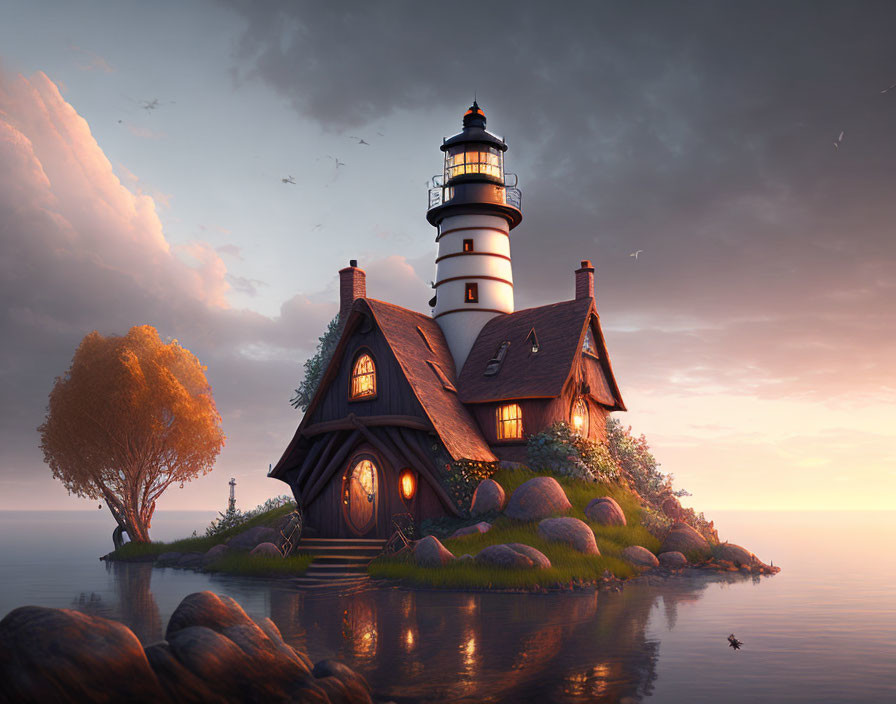Hobbit Lighthouse