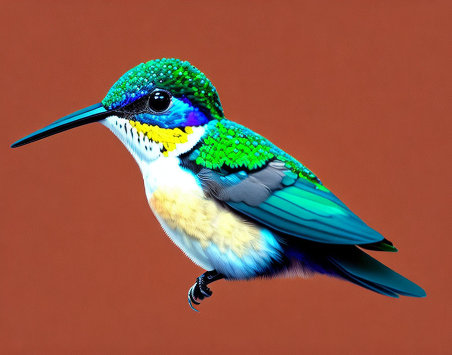 A hummingbird