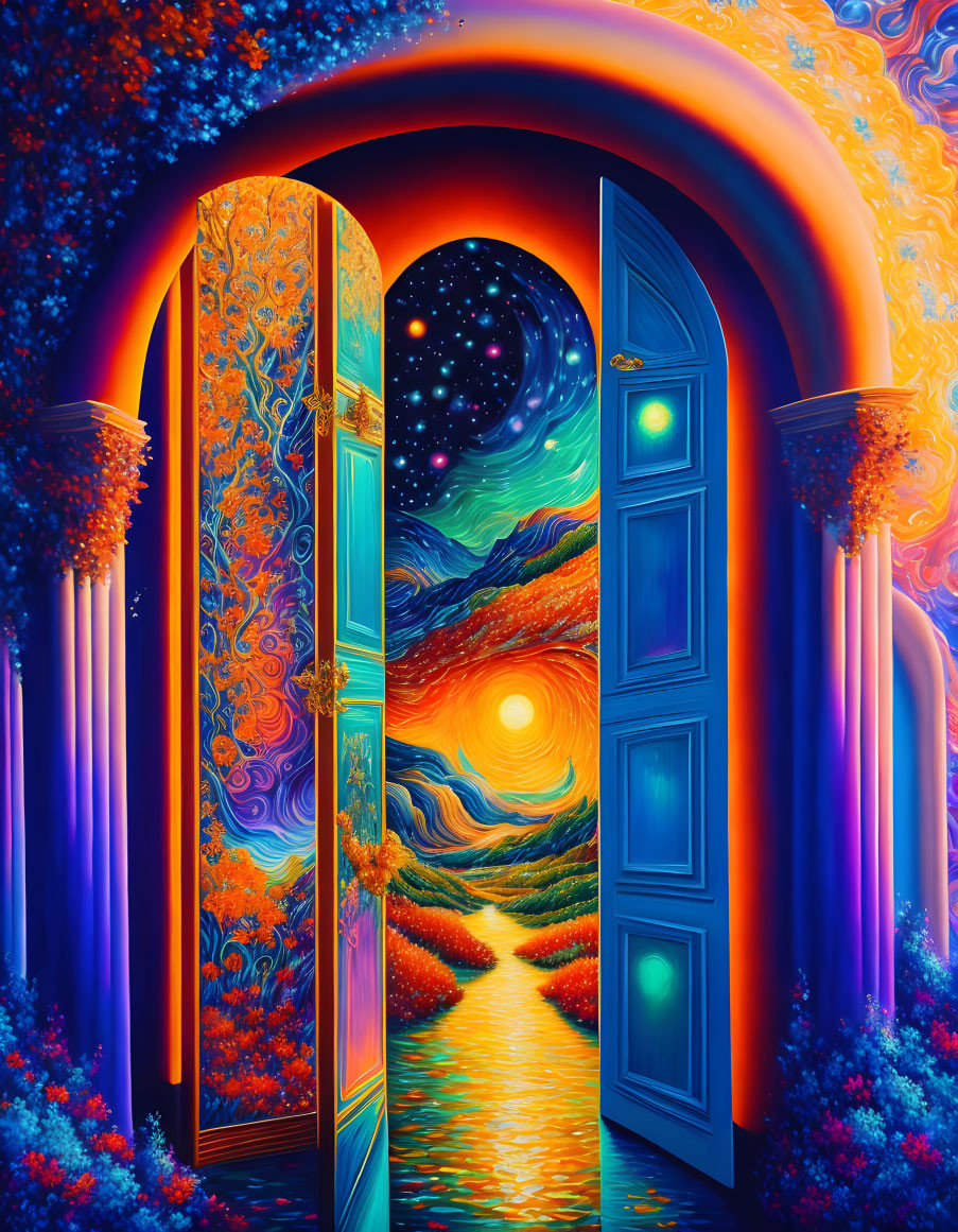 door into the future