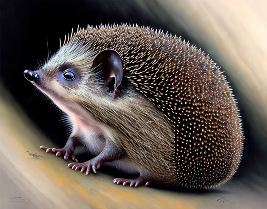 Beautiful hedgehog