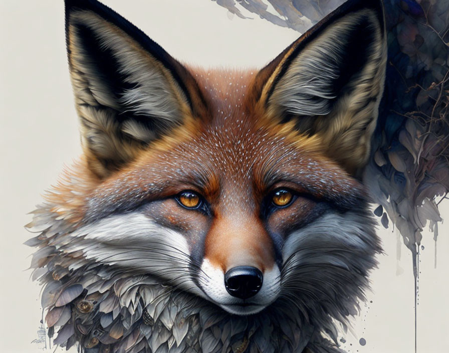 A beautiful fox