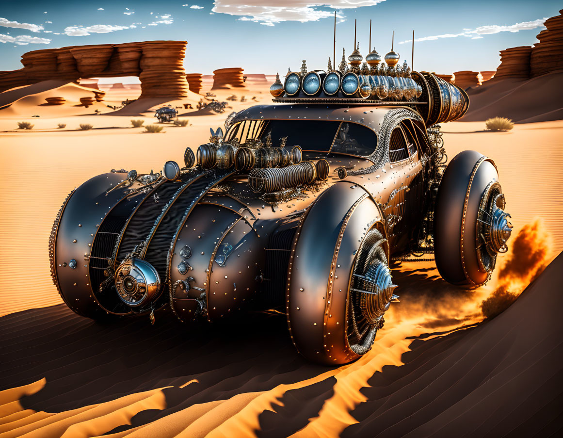 Mad Max steampunk car
