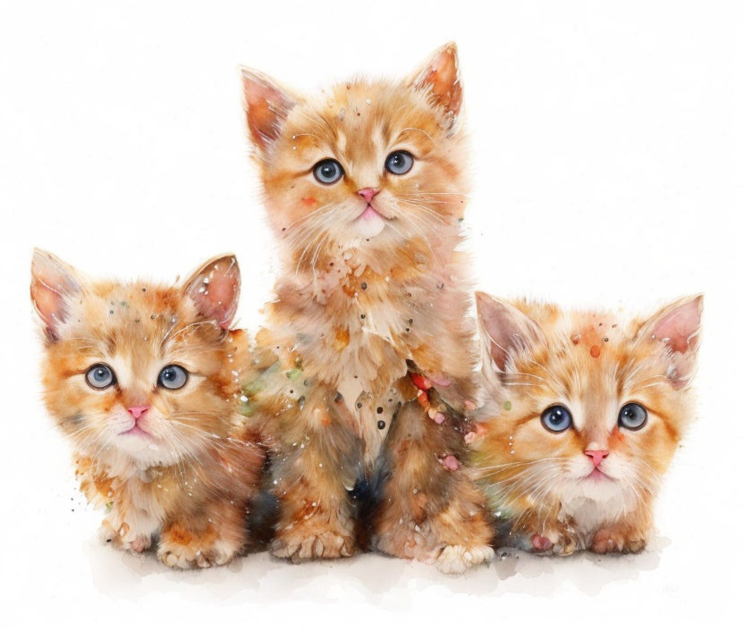 3 Ginger Kittens