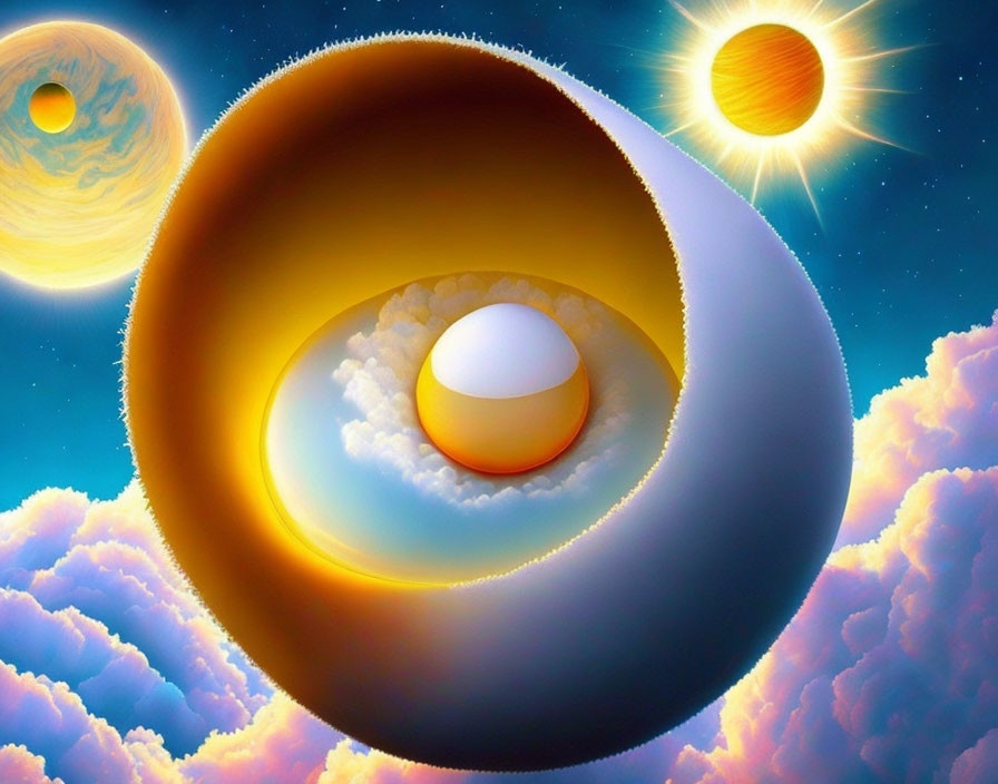 The sun egg 