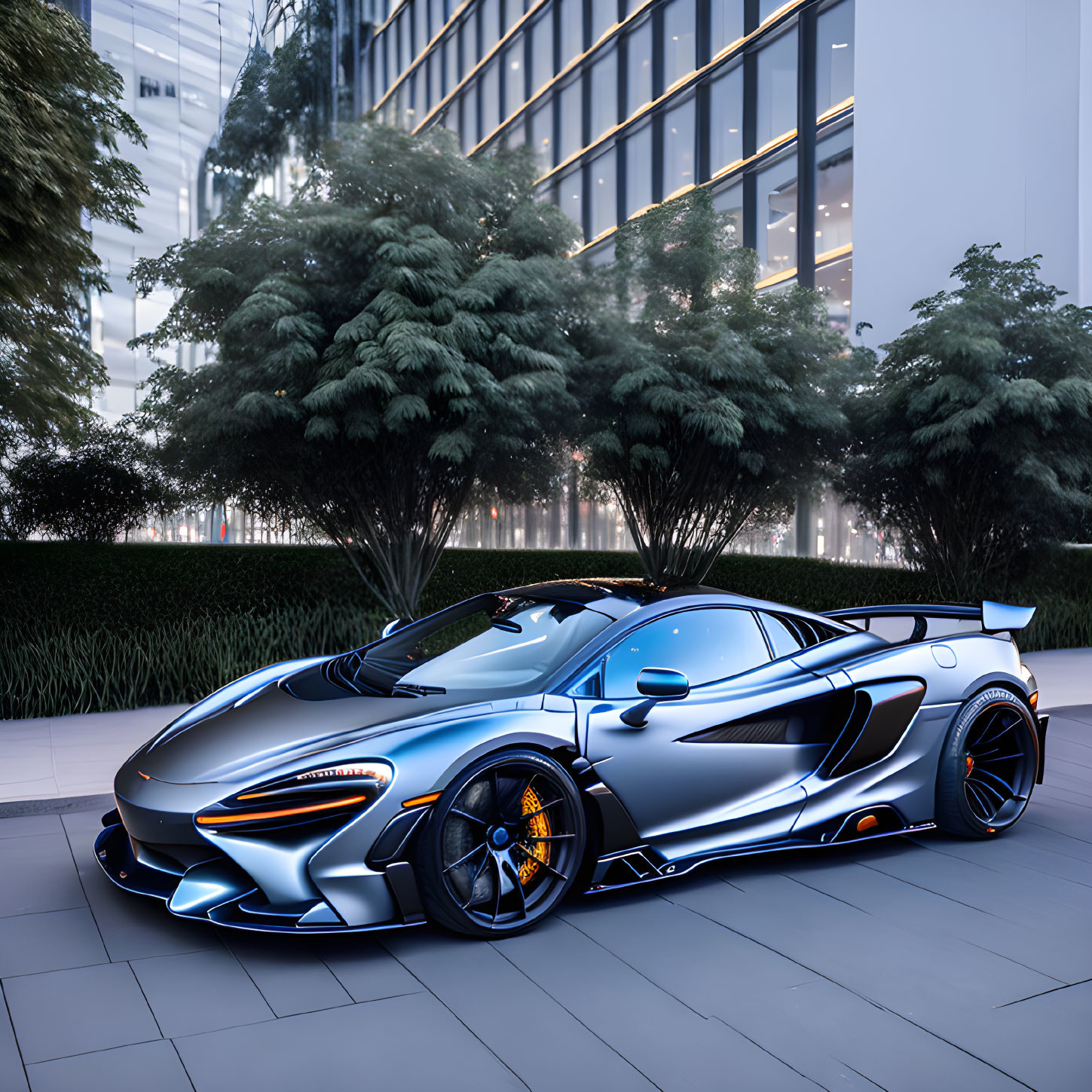 Futuristic McLaren 