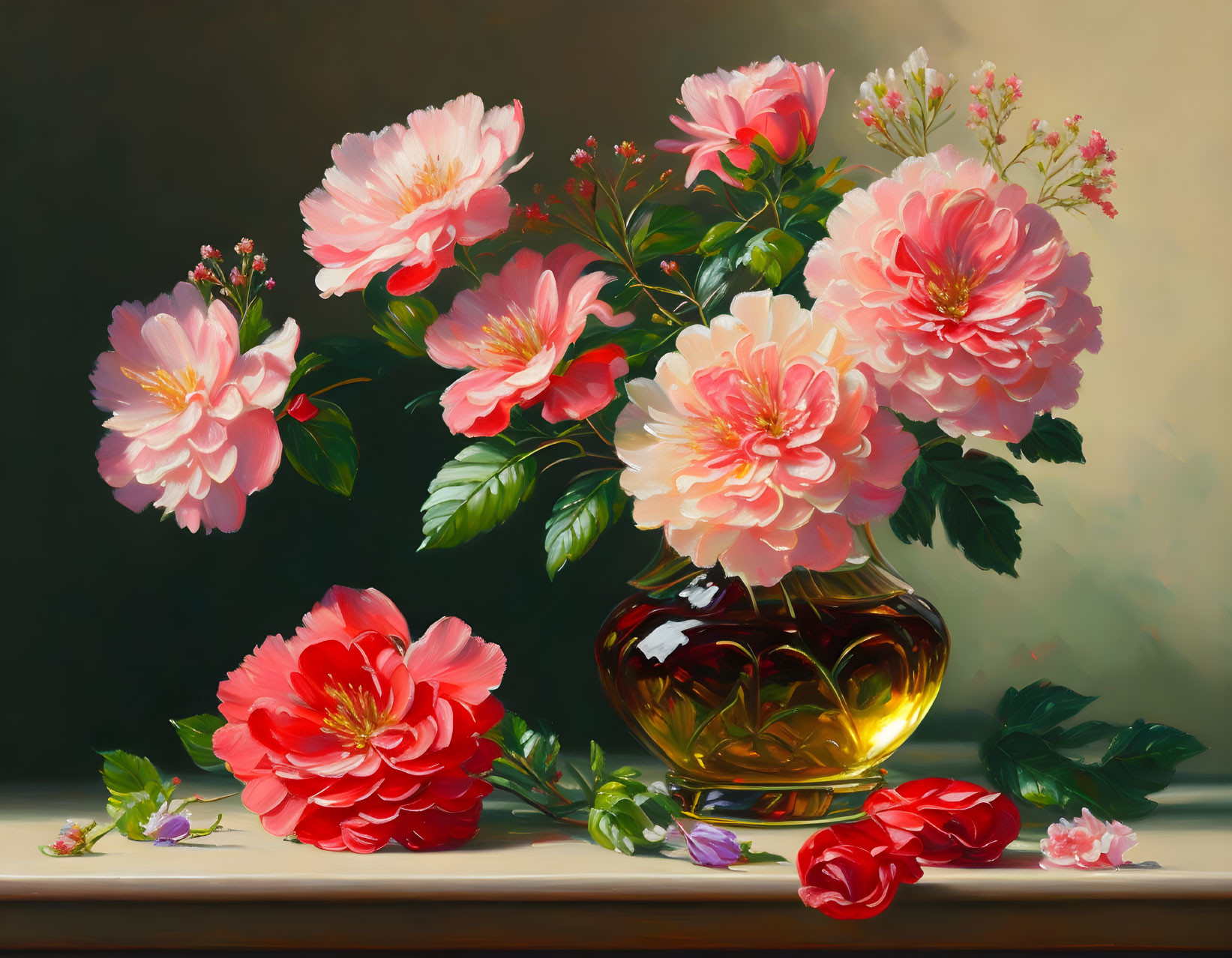 Floral Oil Painting