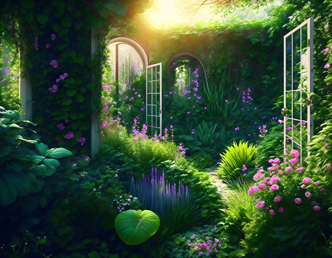 Hidden garden