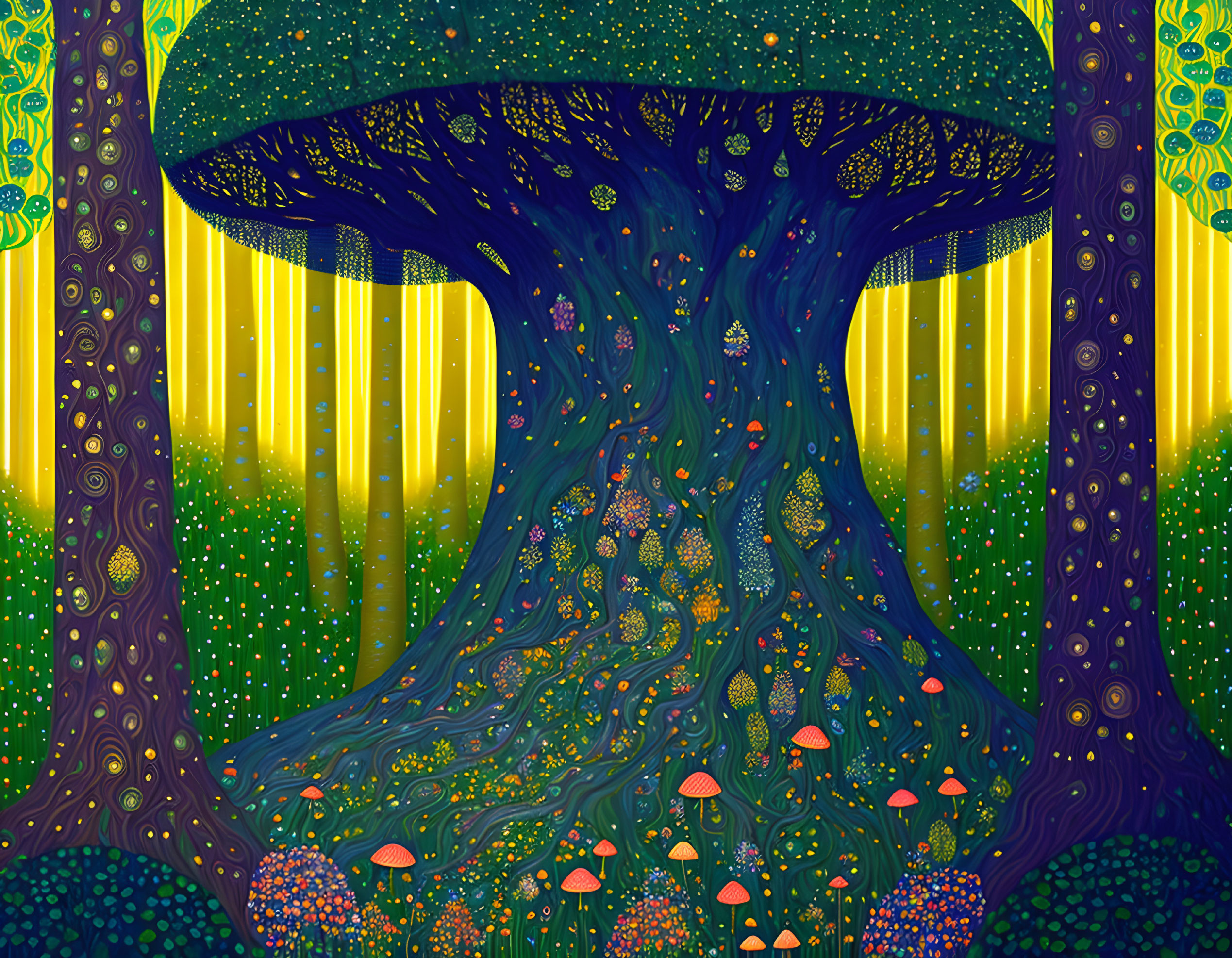 Mushroom Mother Tree