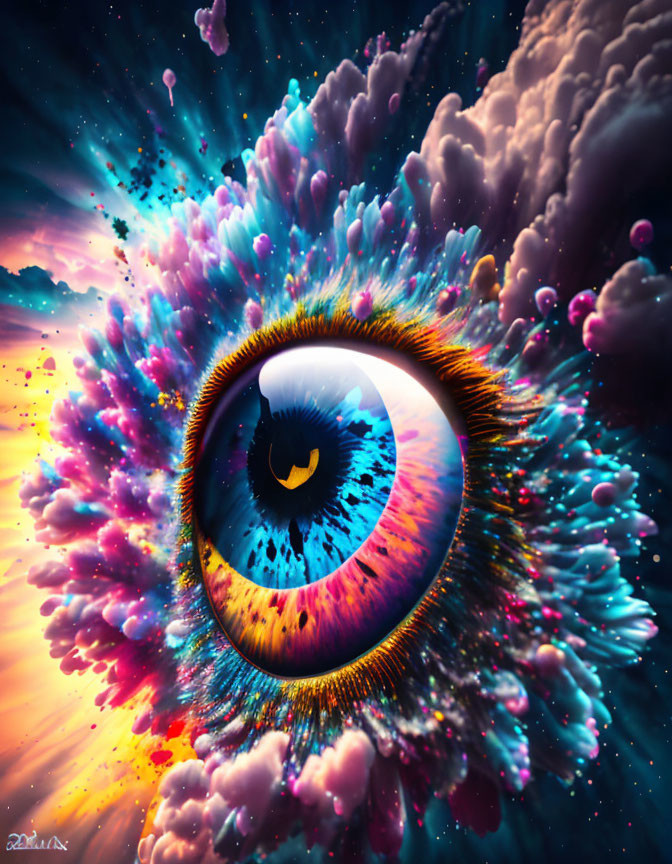 Eye of God nebula