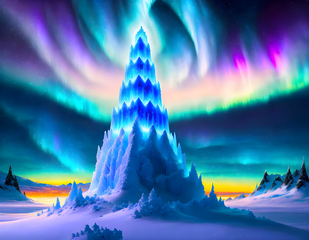Blue Ice tower