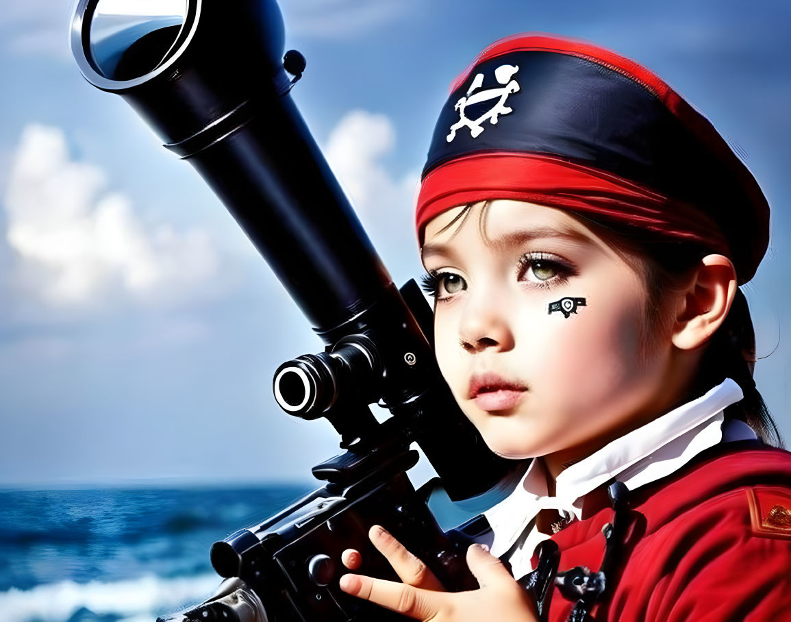 modern little pirate