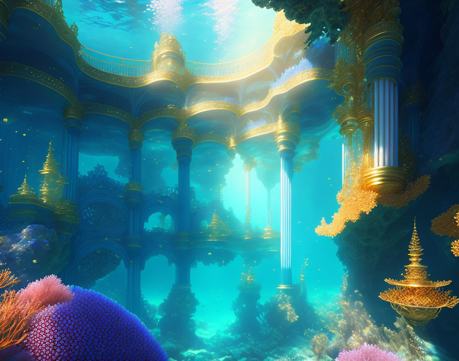 underwater palace