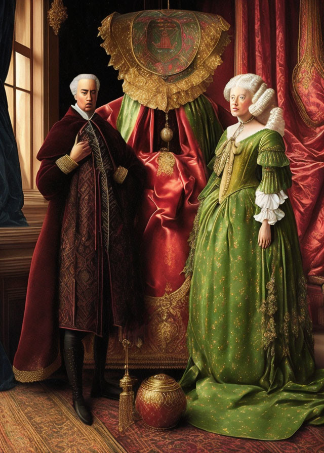 The Arnolfini portrait in the era of Louis XVI