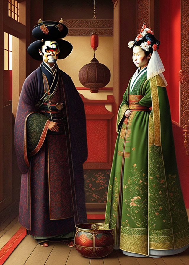The Arnolfini portrait in the Ming Period