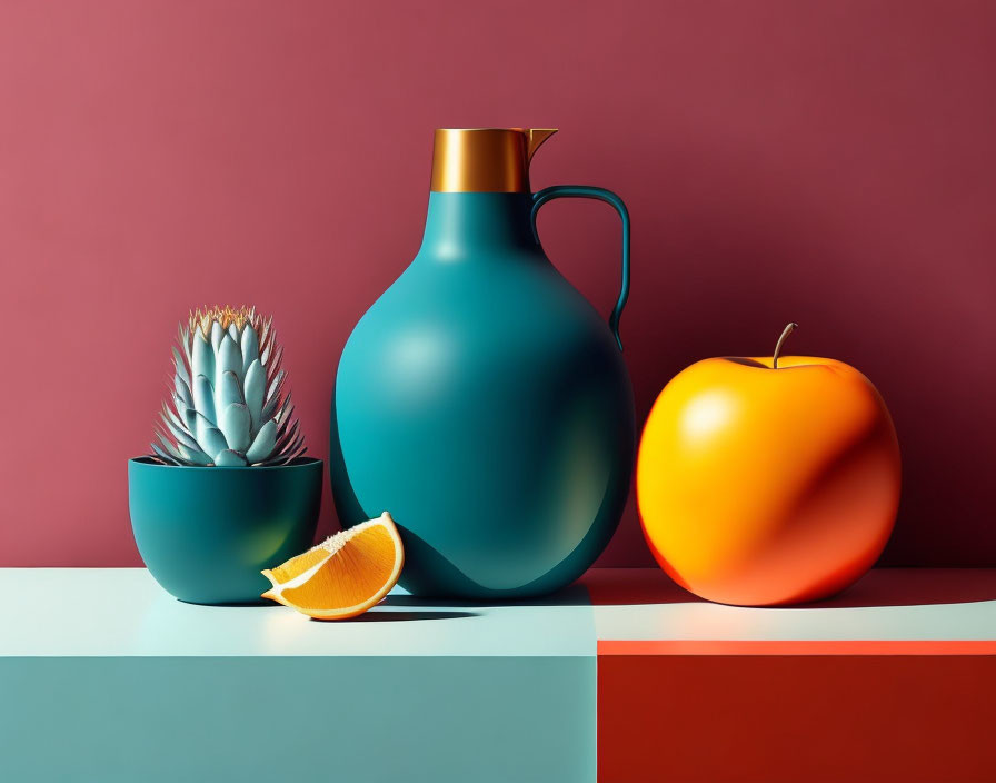 Still life in the style of Flat