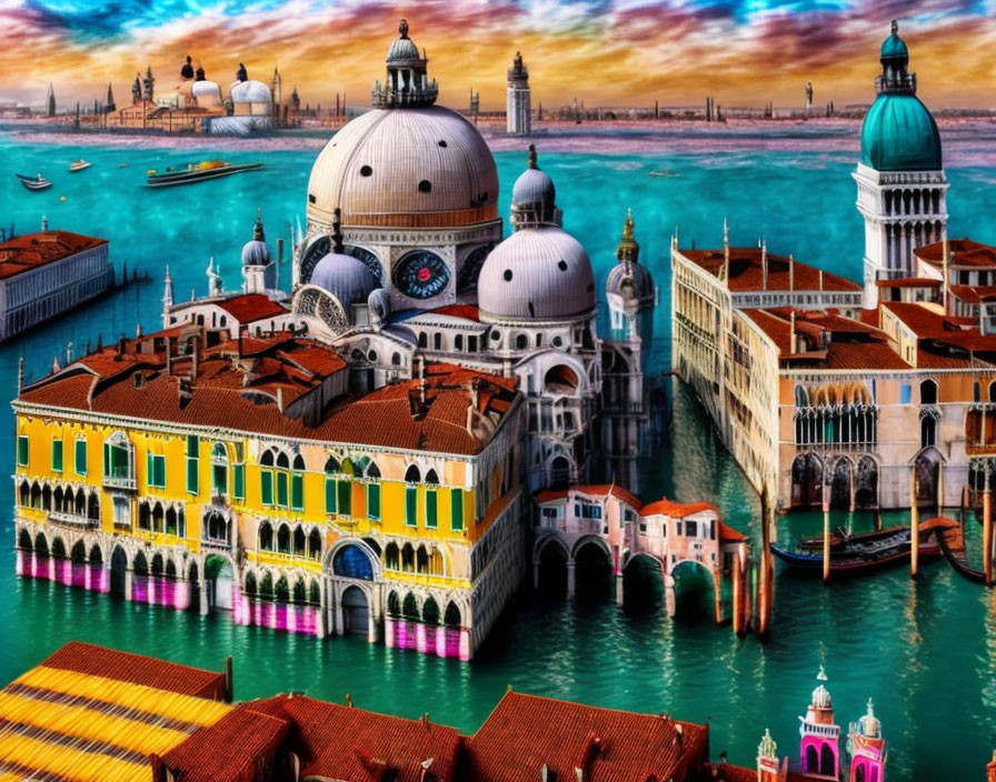 Painting of Venice (must be made of plasticine)