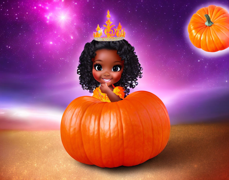Turning a princess into a pumpkin