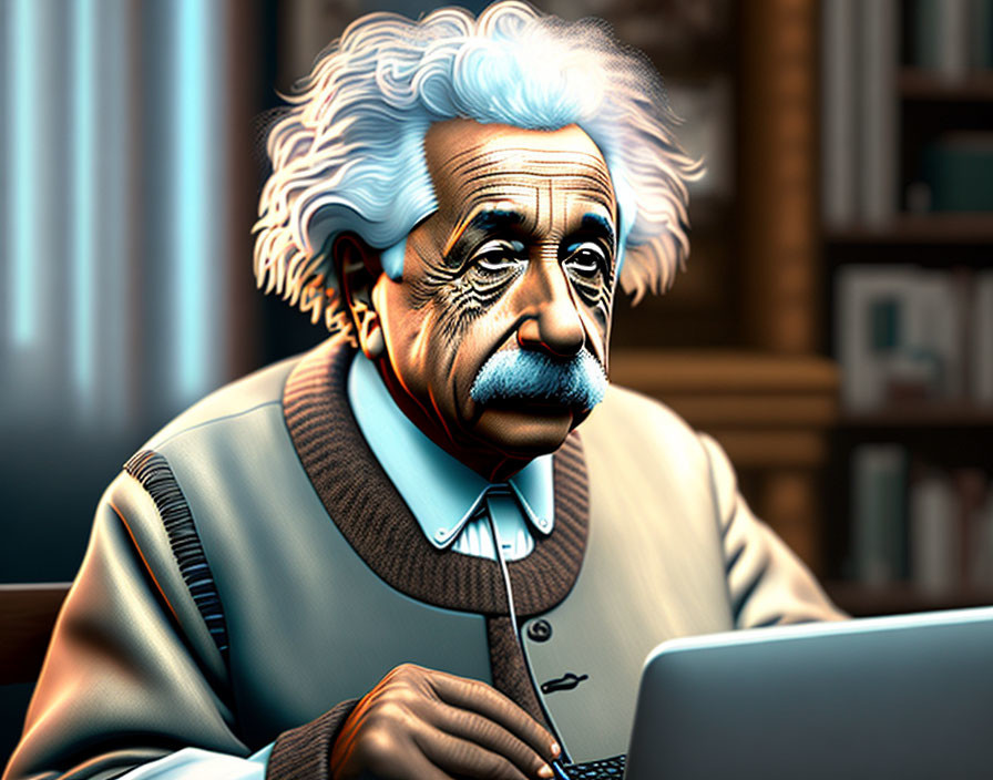 Einstein and computer