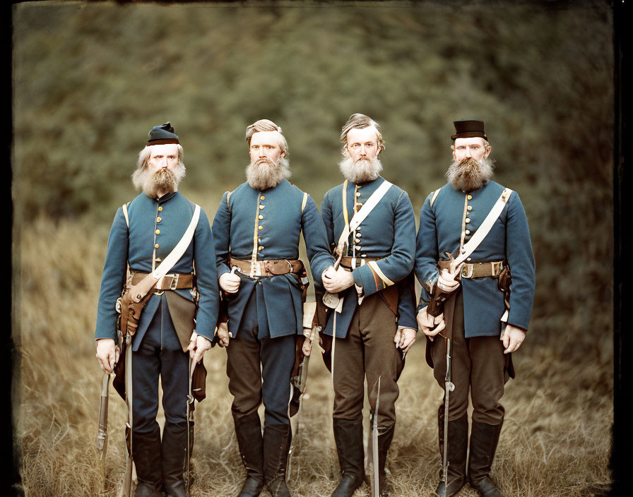 Union soldiers during Civil War