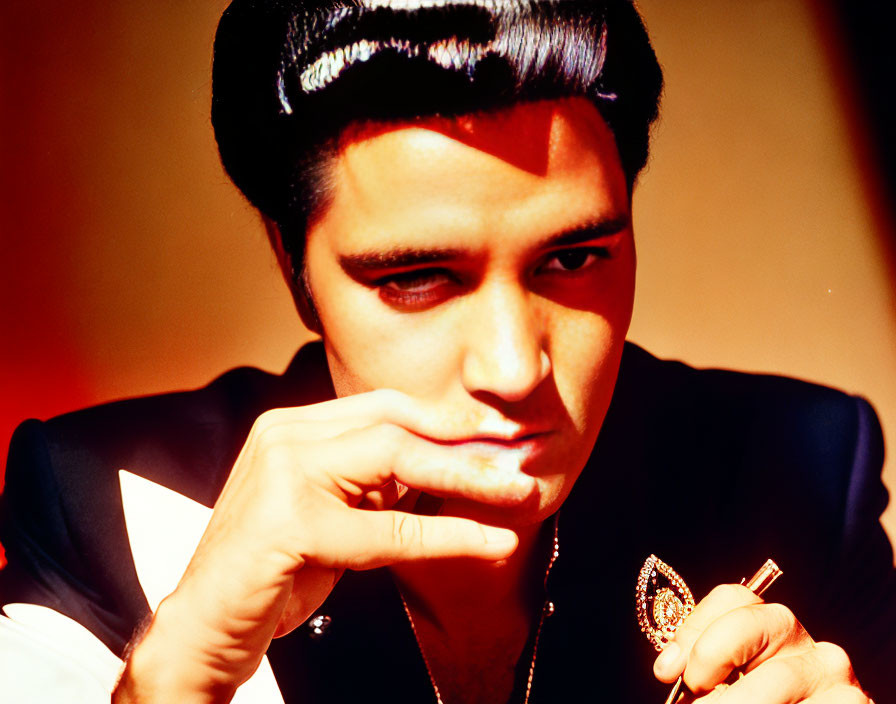 Elvis Presley on coke