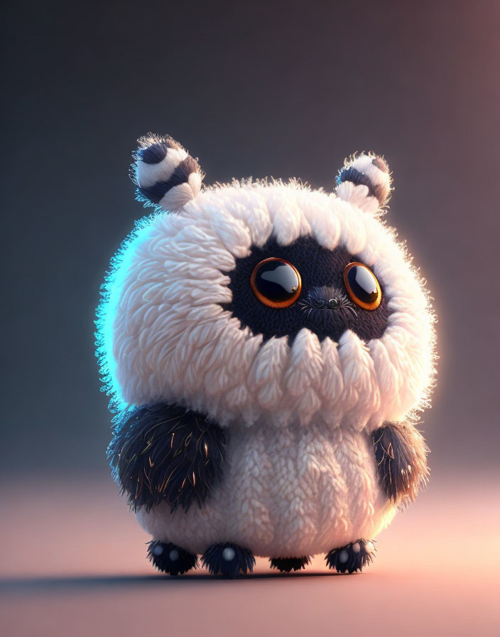  Cute and adorable cartoon fluffy Lucas the spider