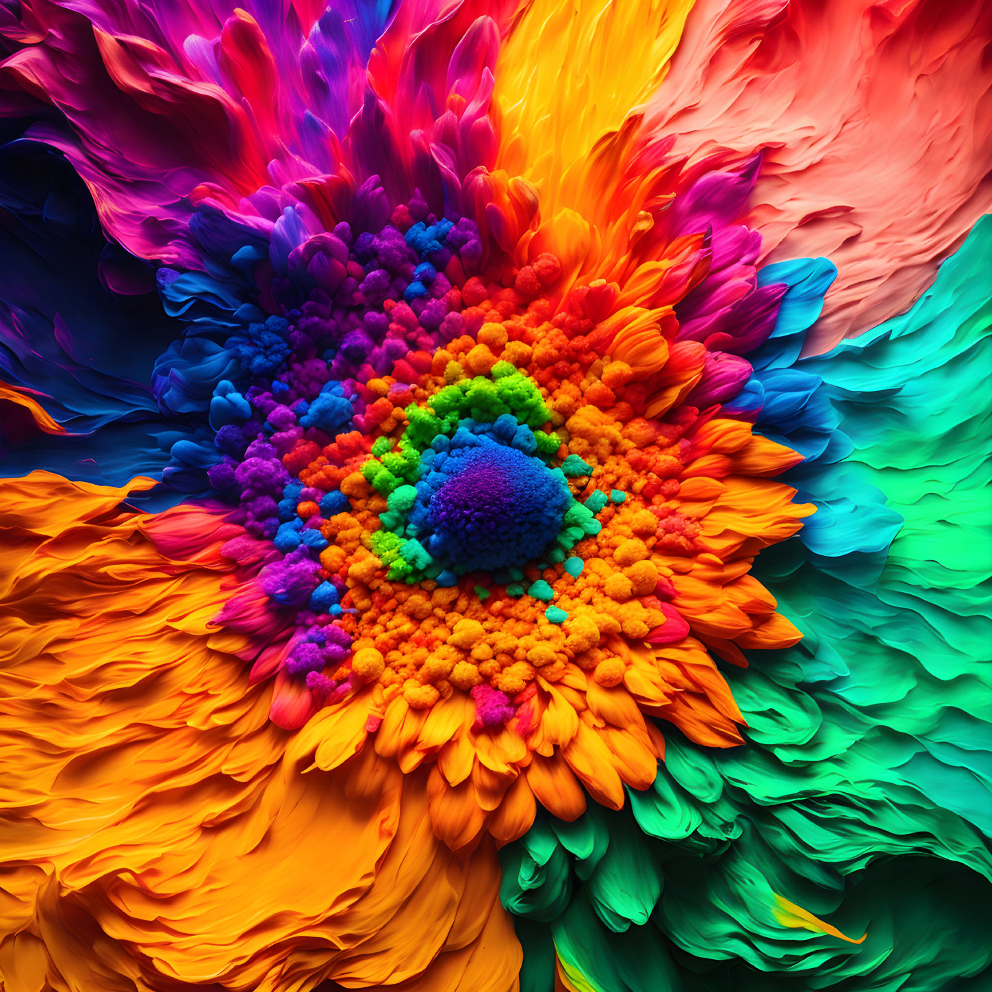 Swirl of color