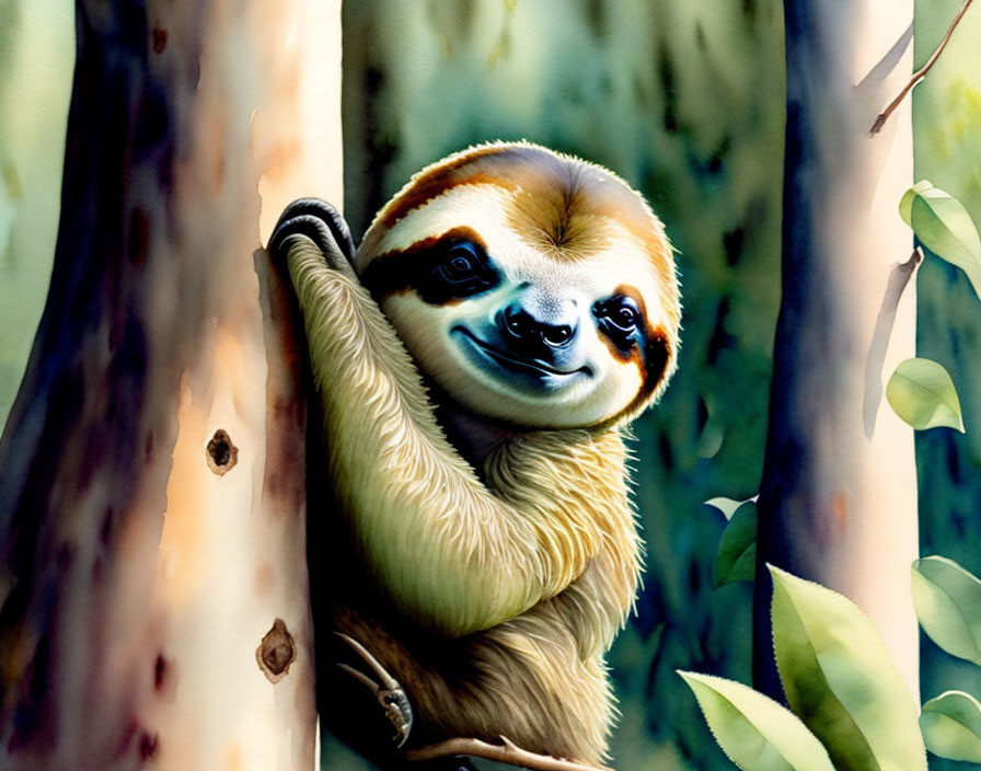 Cute Sloth 