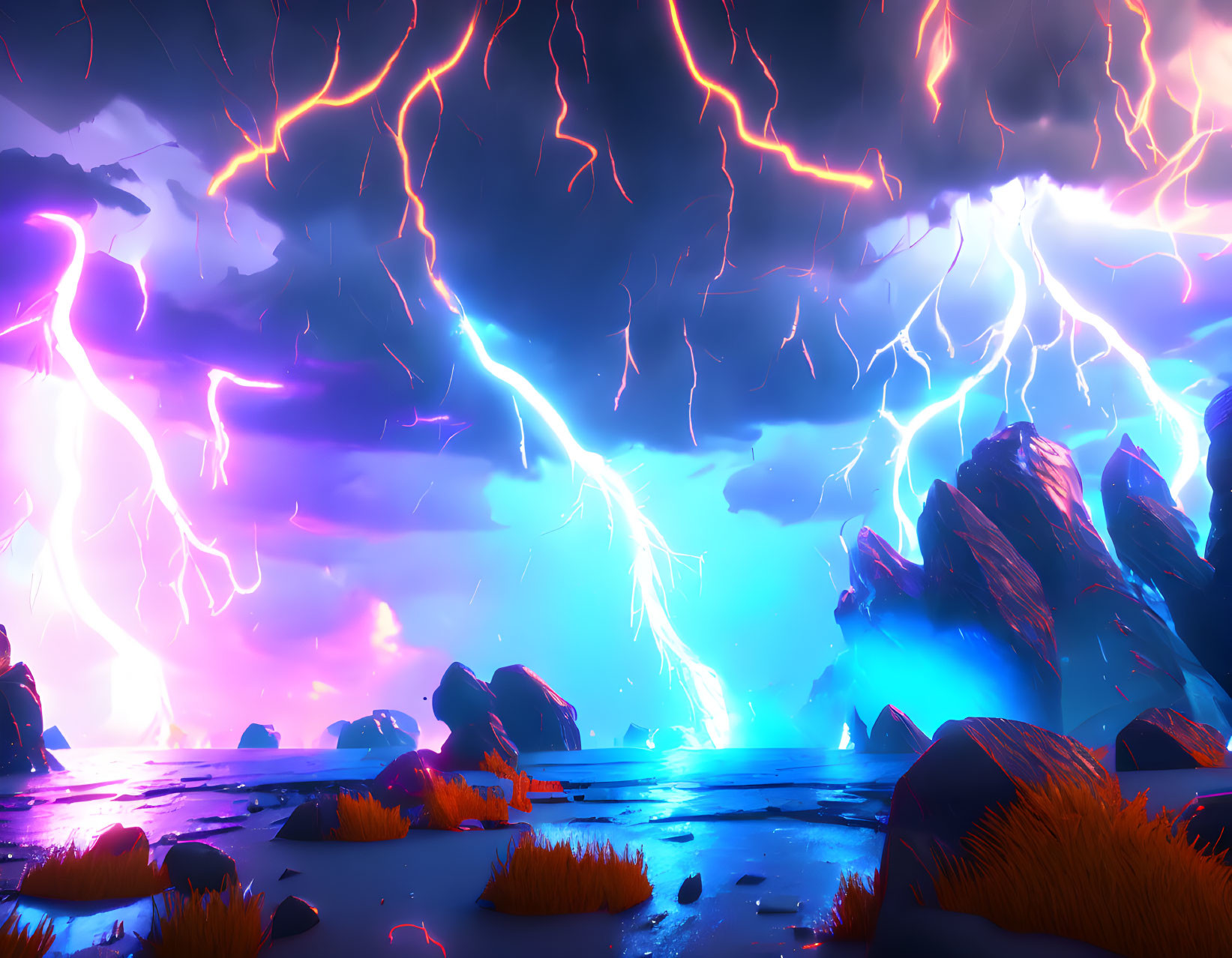 Animated Lightning