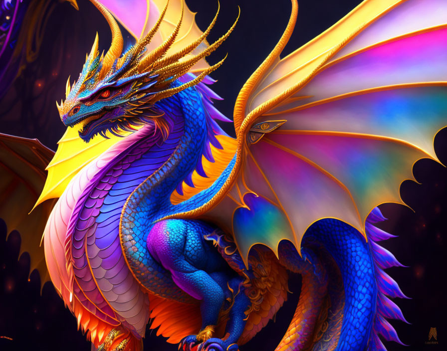 Rainbow Warrior Dragon