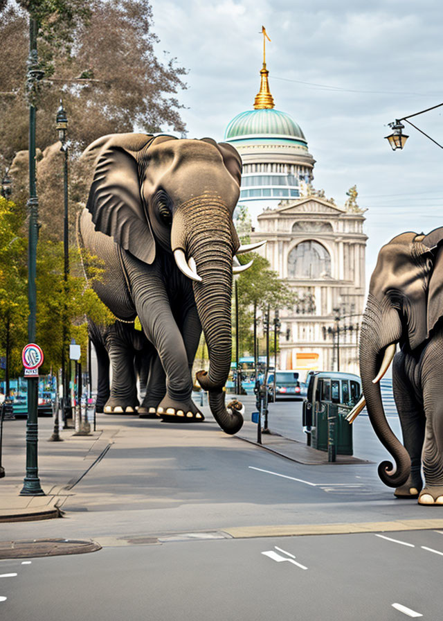 Giant Elephants 