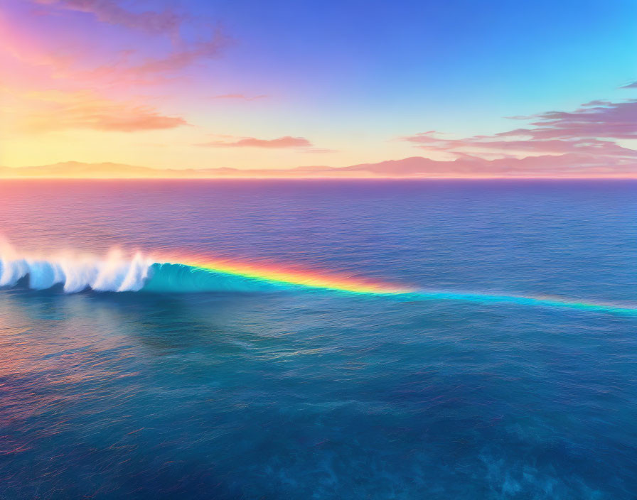 Rainbow wave