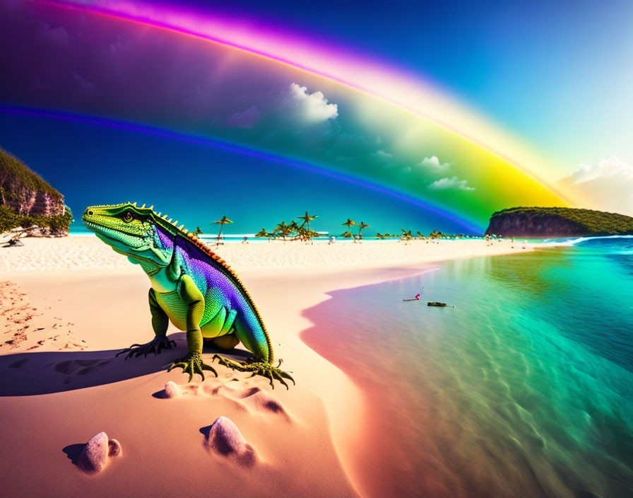 Lizard in rainbow beach