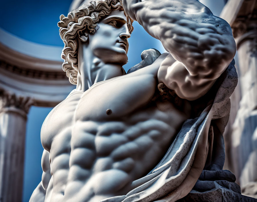 A famous marble statue in Greece.