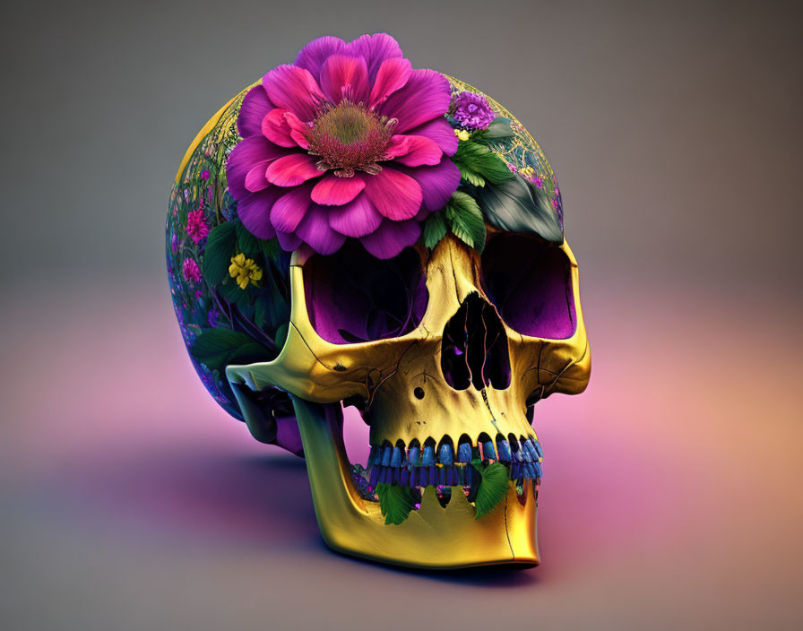 Floral Cranium