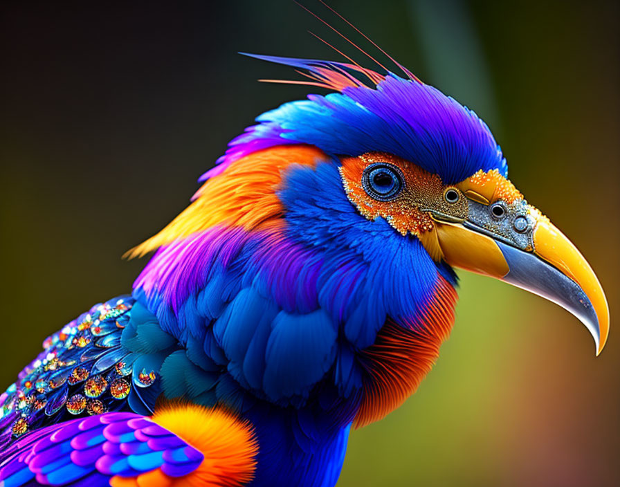 Bird of the Jeweled Paradise