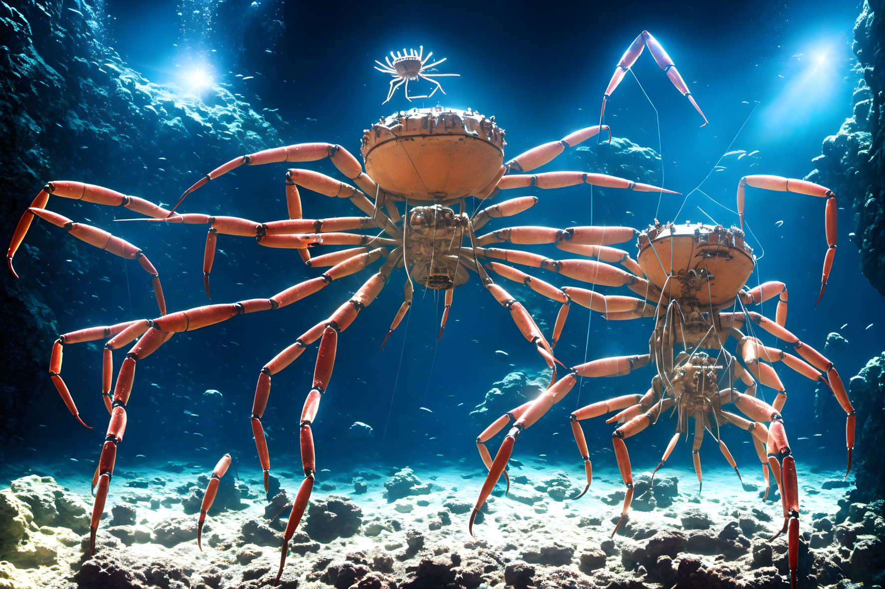 Giant spider crab