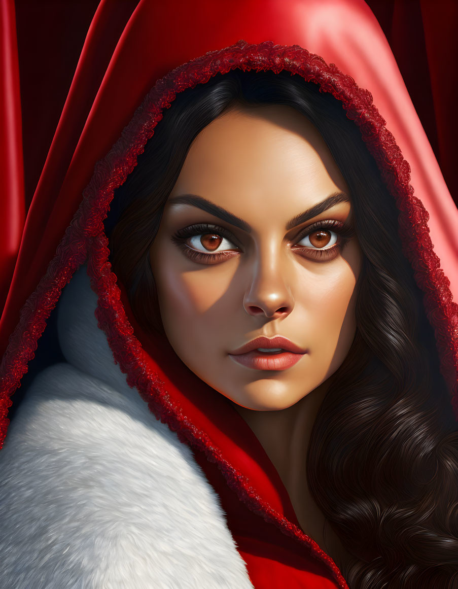 Mila Kunis as Little Red Riding Hood