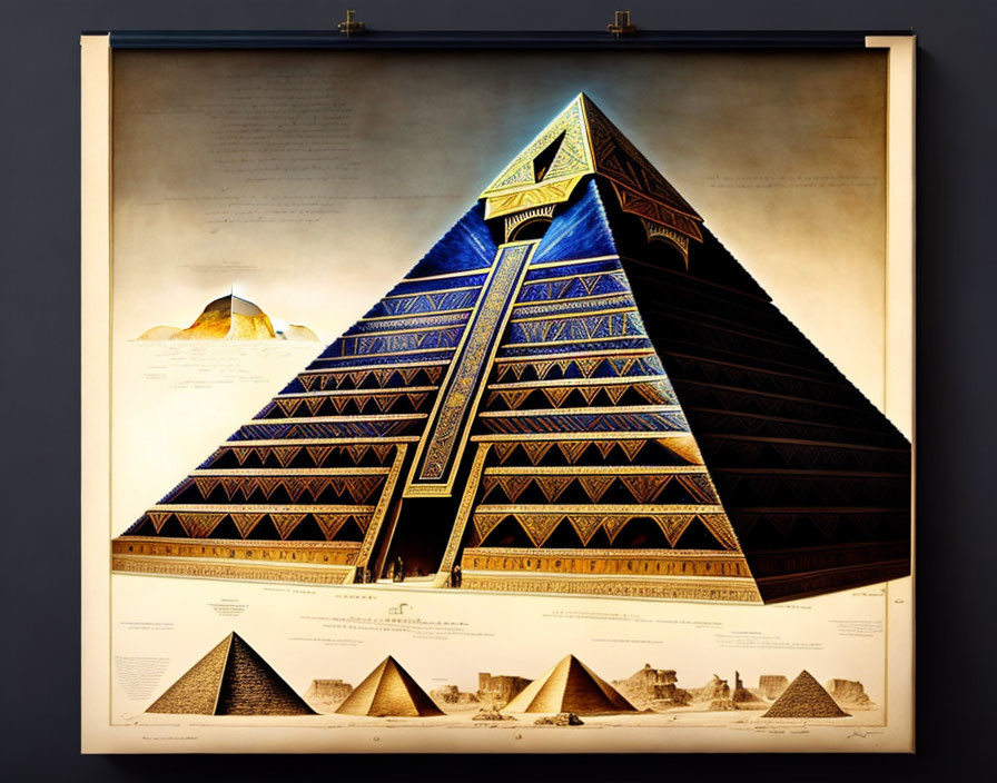 Pyramid construction plan