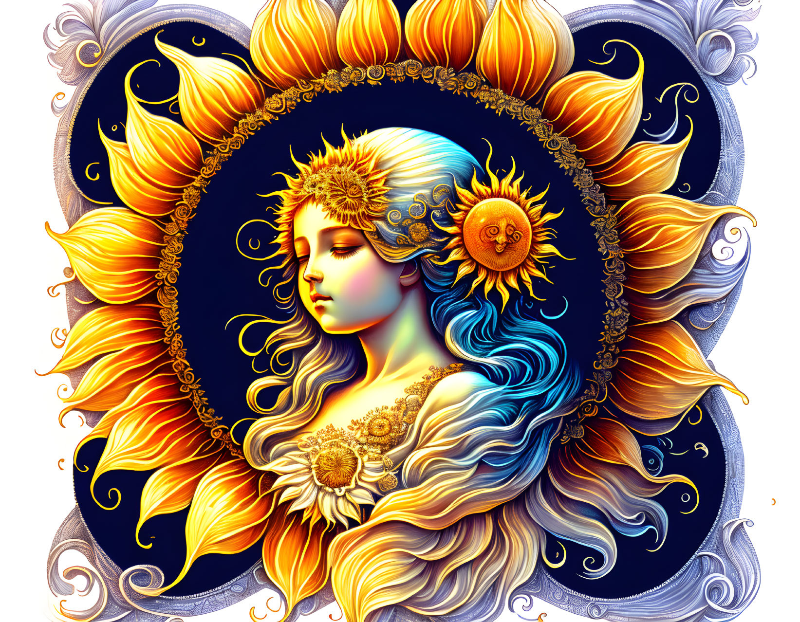 Girl named Sunflower