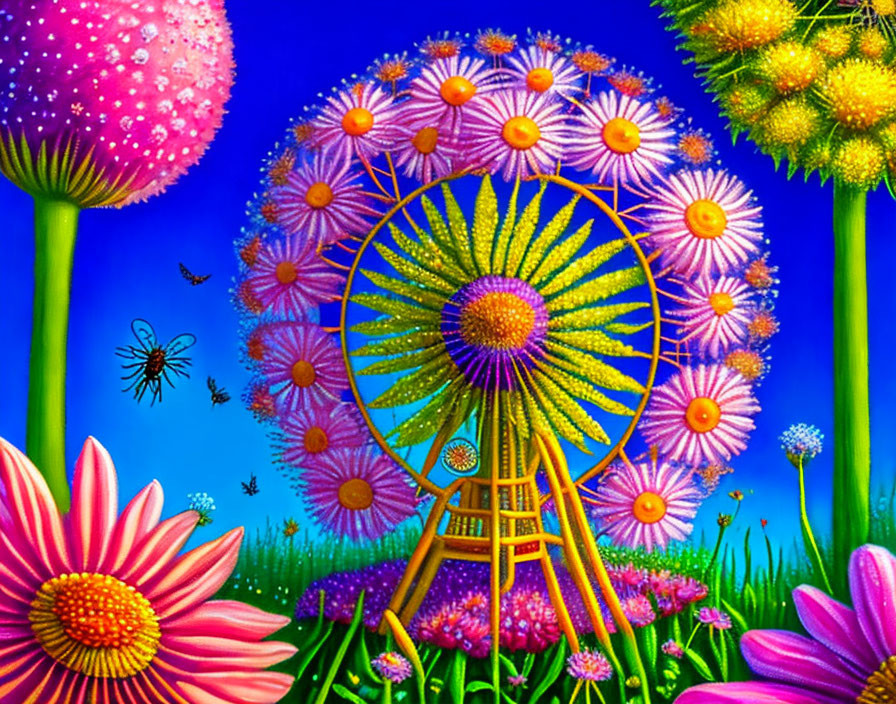 Ferris wheel for the insects 