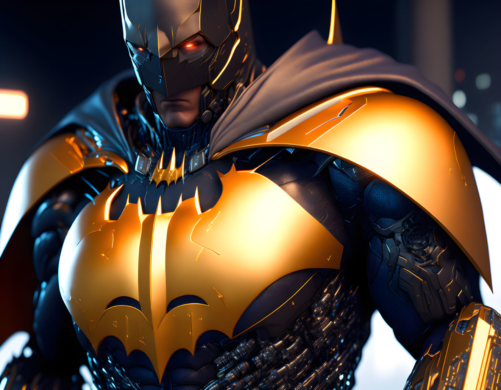 Cybernetic Suit Batman