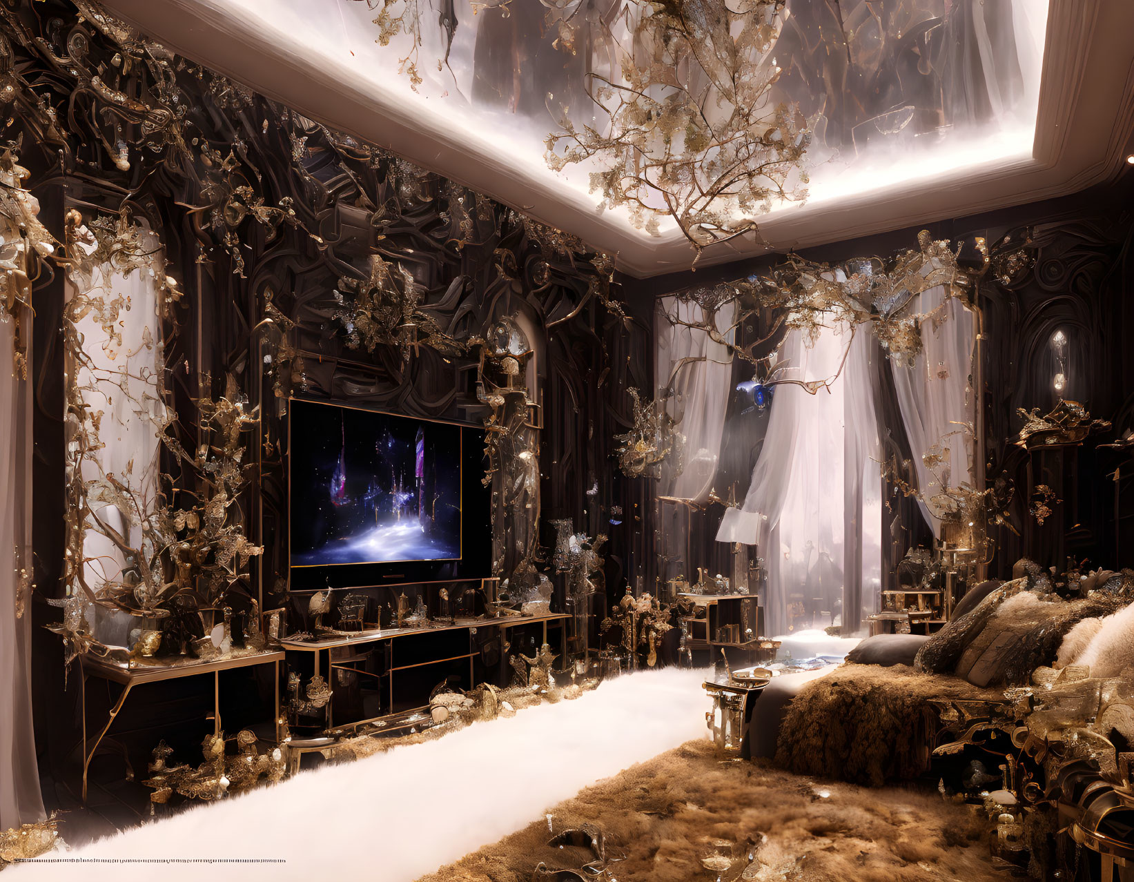 The Luxury Living Room