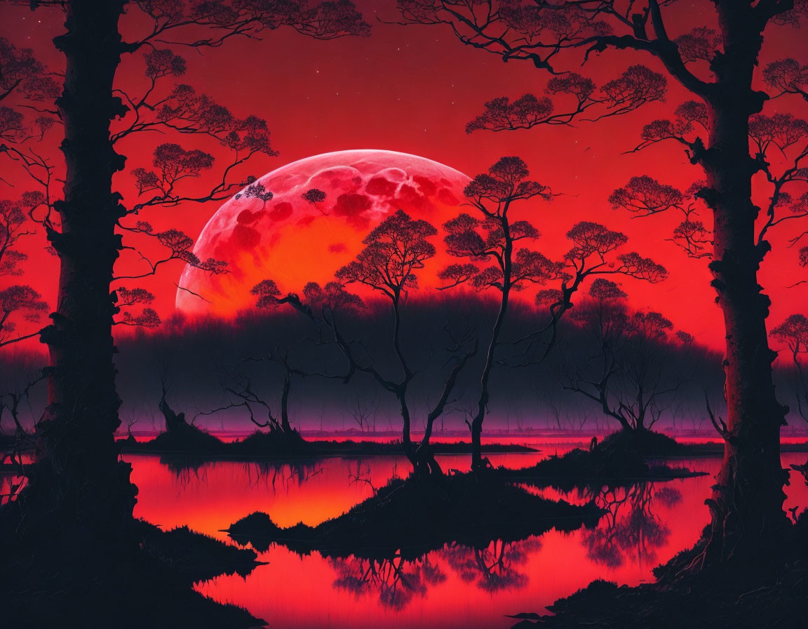 The Forest of the Crimson Moon