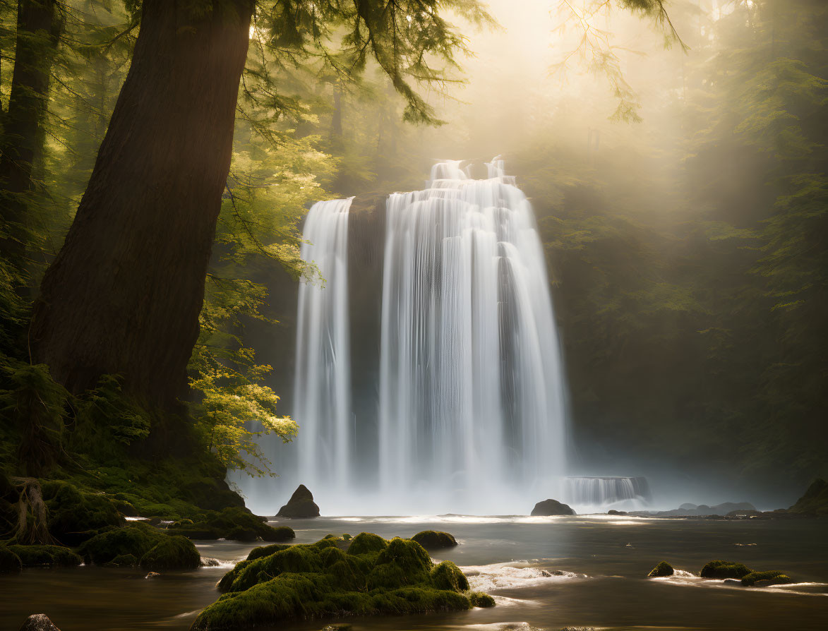 The Mystical Waterfall 