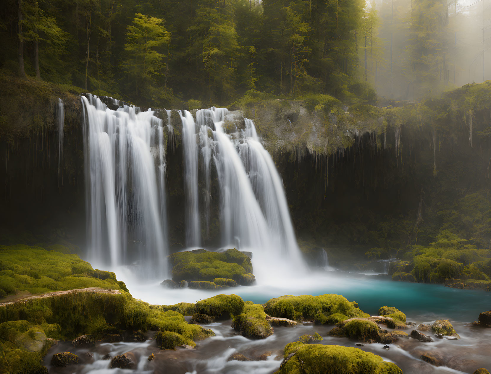 A Relaxing Waterfall