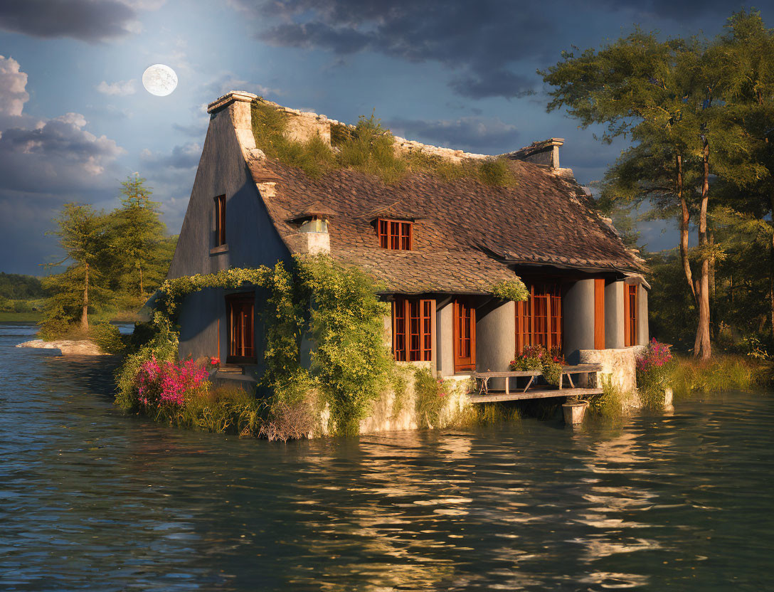 Hyper realistic house