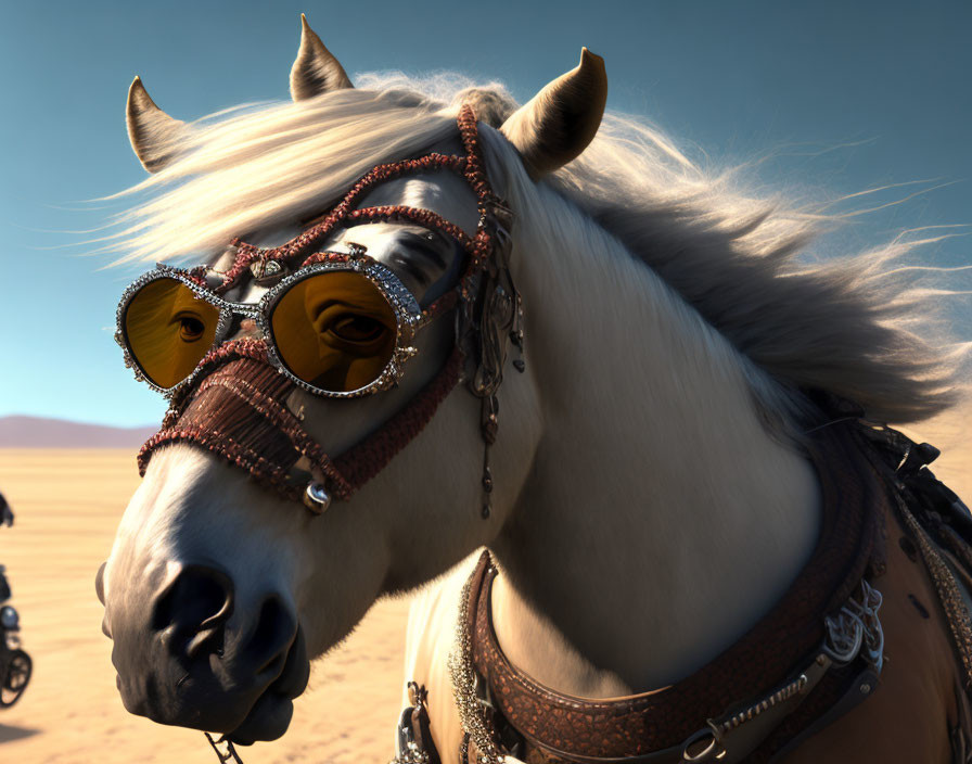 awesome horse the desert king